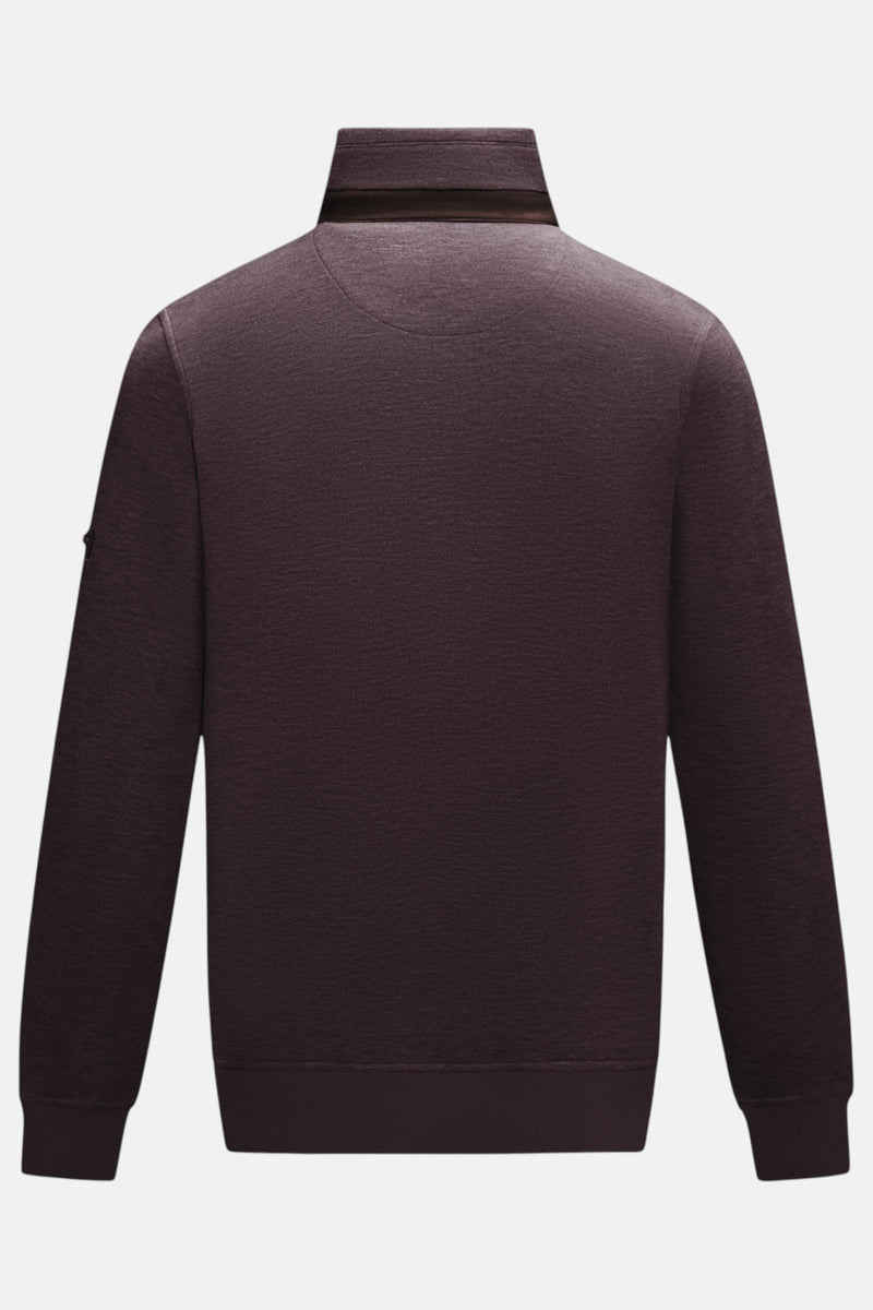 6th Sense Air Quarter Zip Top Plum
