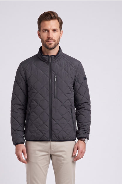 Bugatti 21010 Zip Blouson Jacket Navy