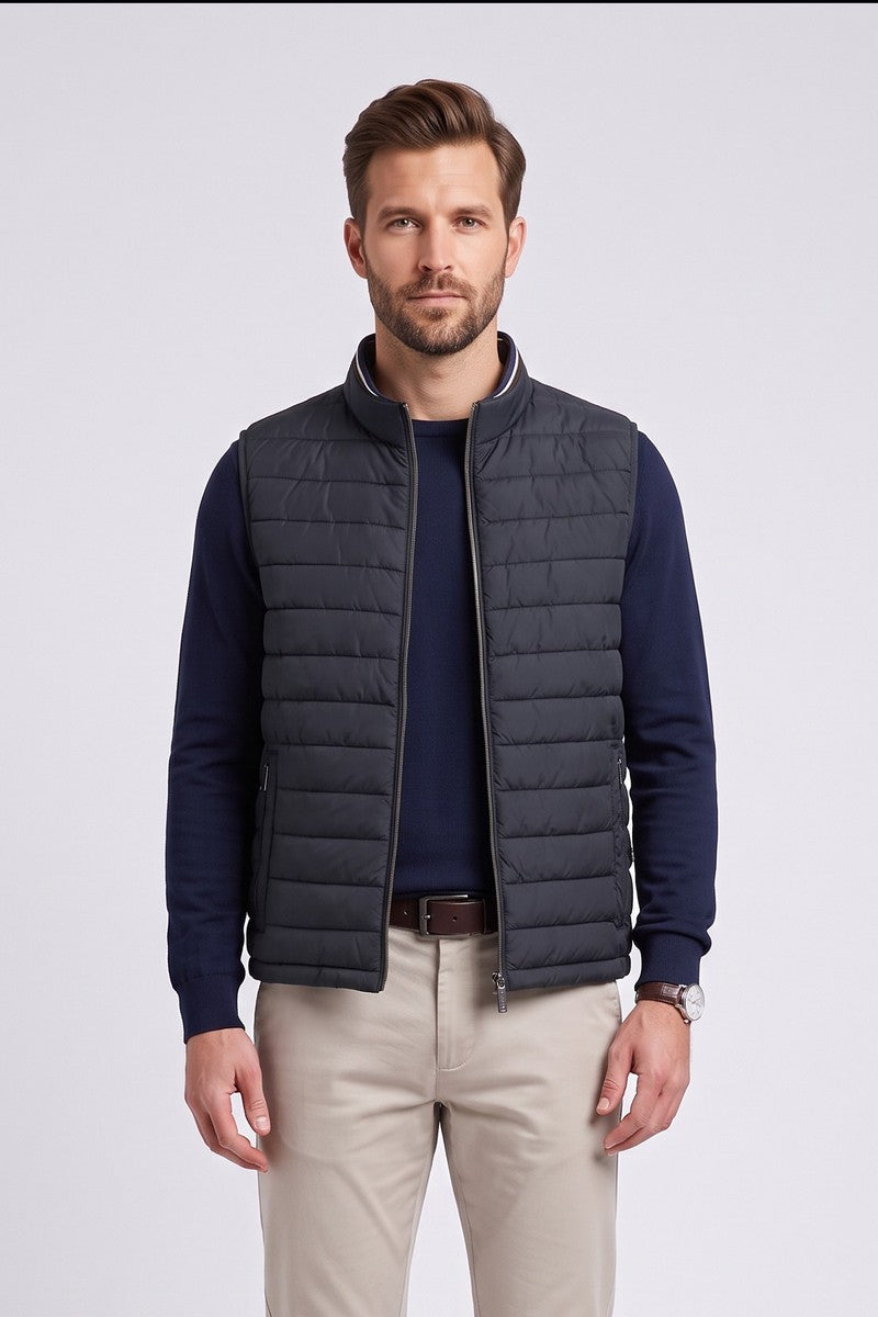 Bugatti 21010 Zip Gilet Navy