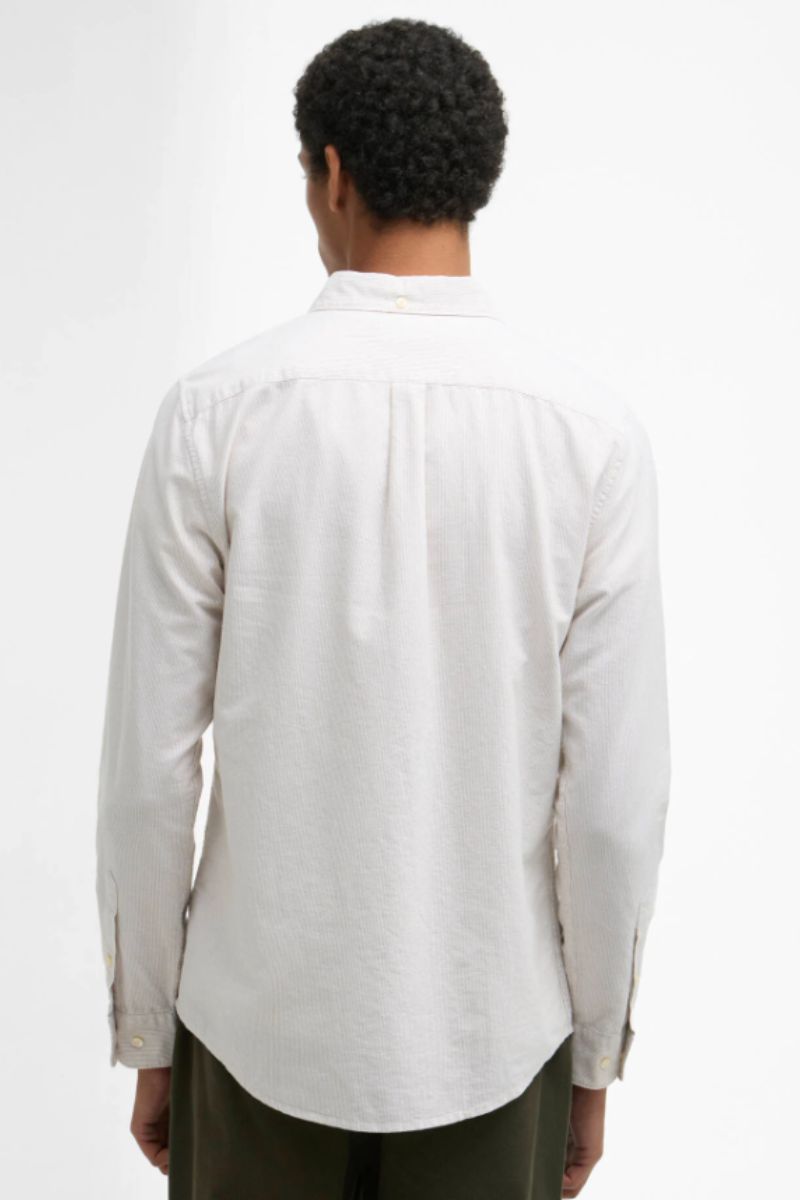 Barbour Stripe Oxtown Shirt Stone