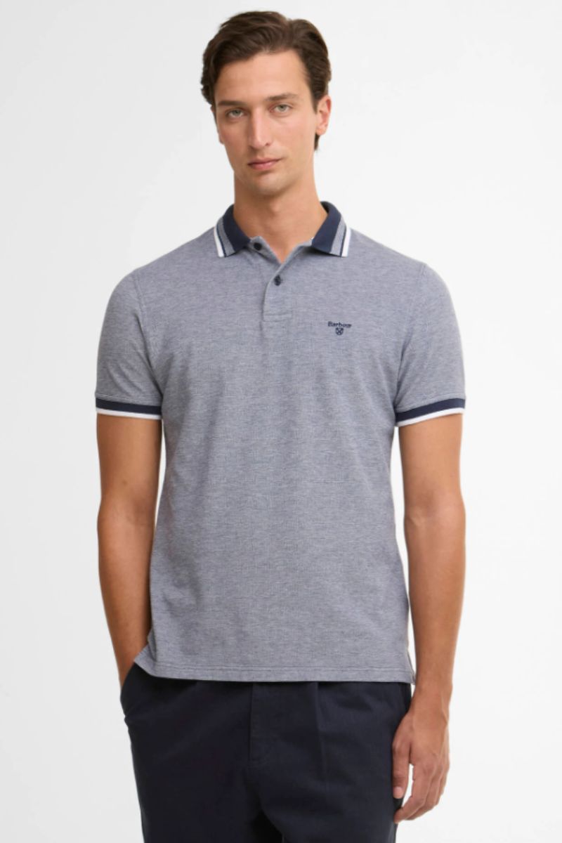 Barbour Callington Polo Navy