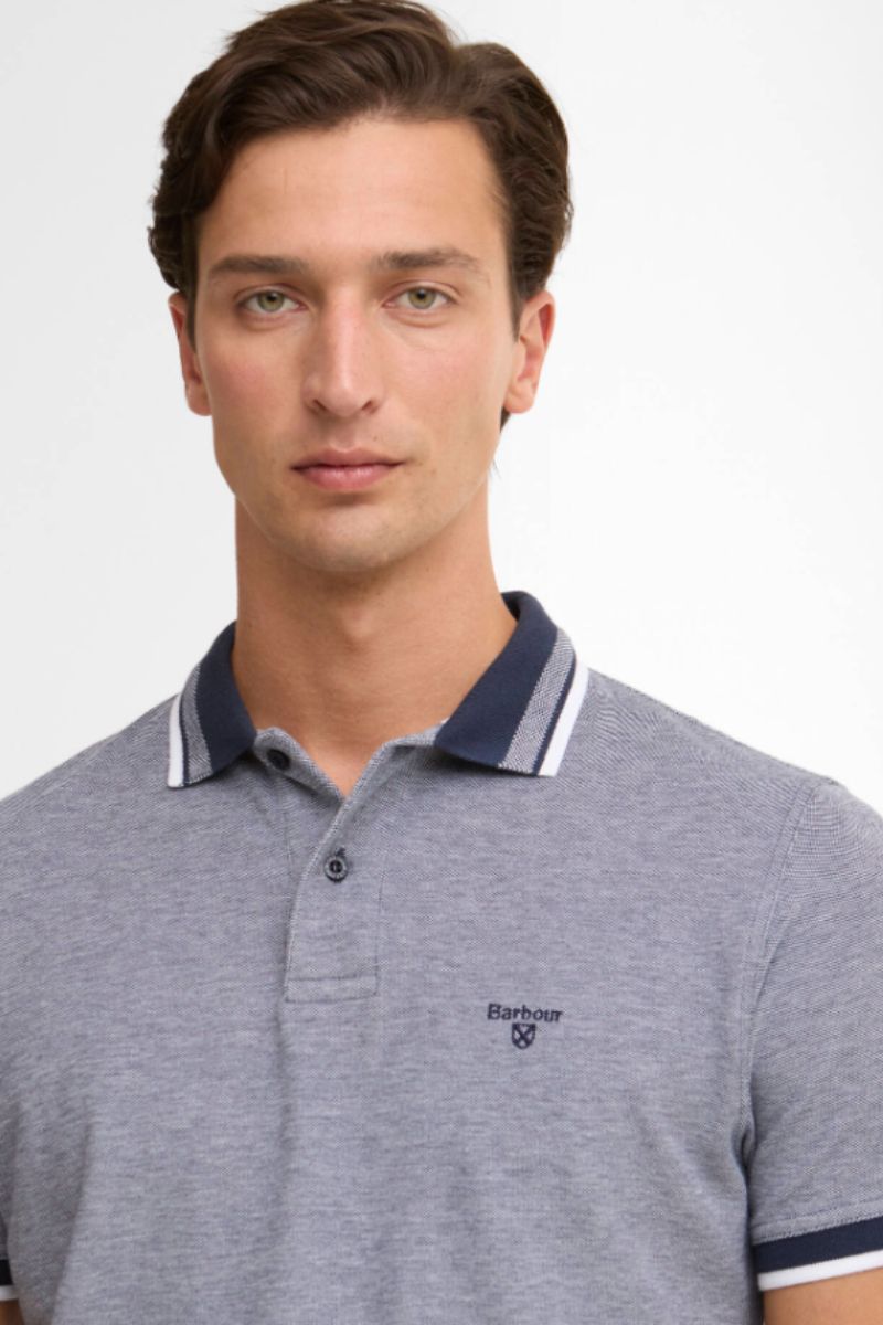 Barbour Callington Polo Navy