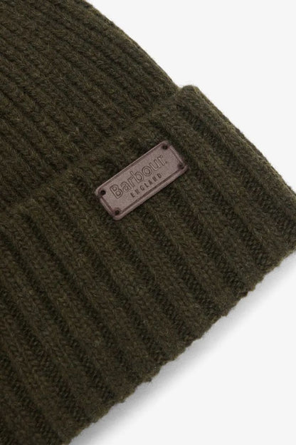 Barbour Carlton Beanie Dark Green