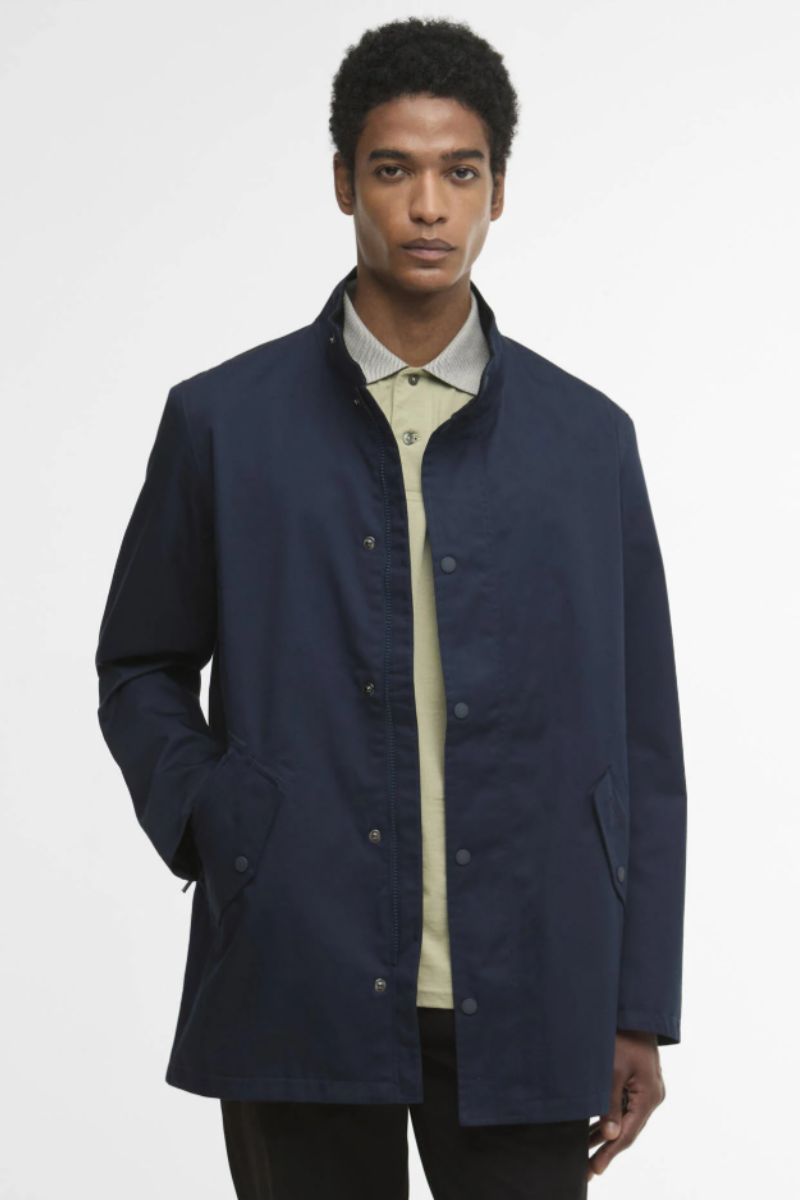 Barbour City Chelsea Waterproof Jacket Navy