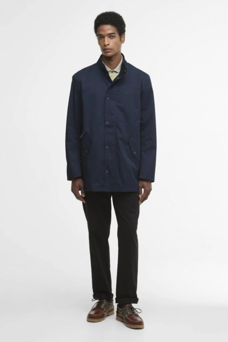 Barbour City Chelsea Waterproof Jacket Navy