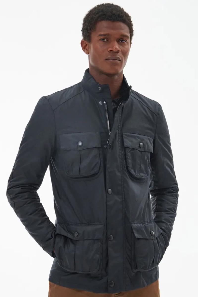 Barbour Corbridge Wax Jacket Navy