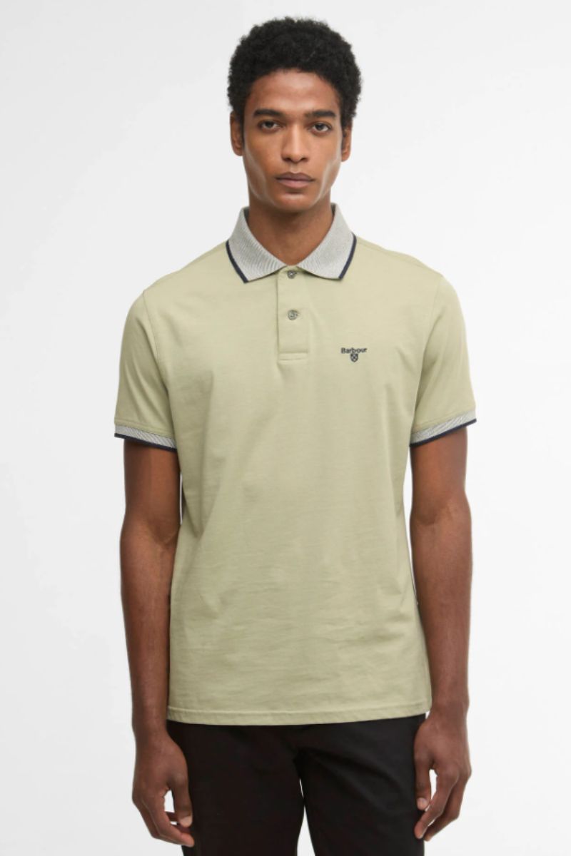Barbour Cornsay Polo Sea Green