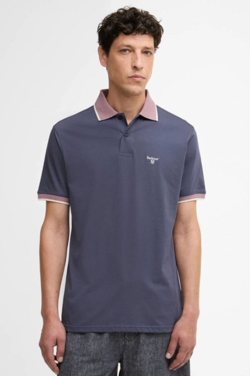 Barbour Cornsay Polo Washed Navy