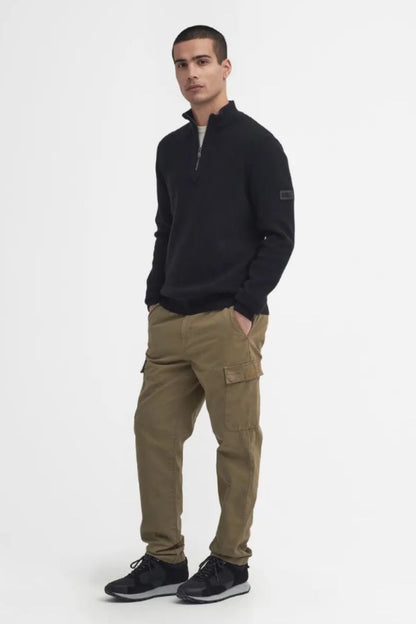 Barbour Inl Crawley Funnel Knit Black