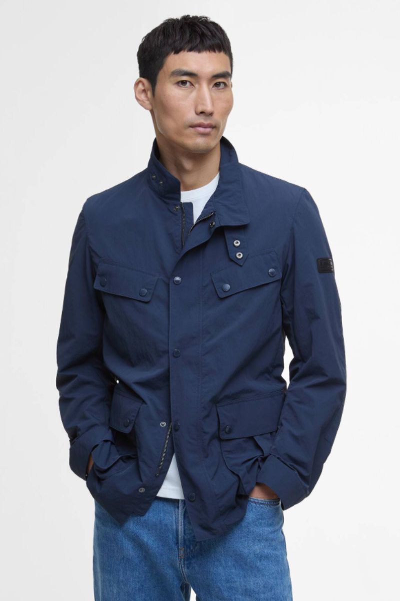 Barbour International Showerproof Duke Jacket Navy