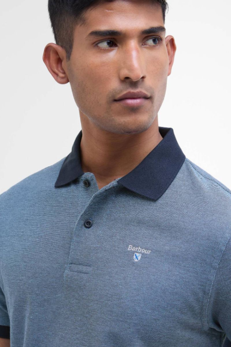 Barbour Essential Sport Polo Navy