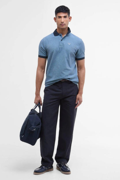 Barbour Essential Sport Polo Navy