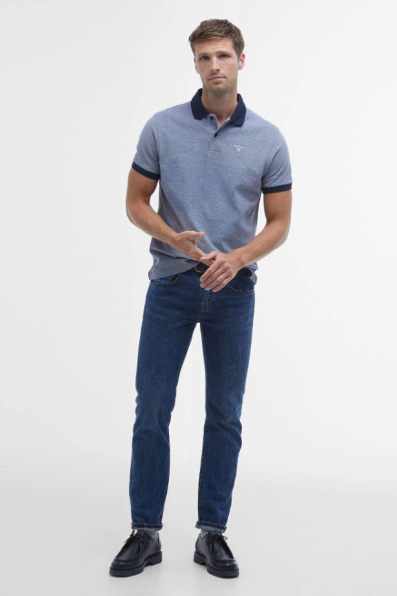 Barbour Essential Sport Polo Midnight