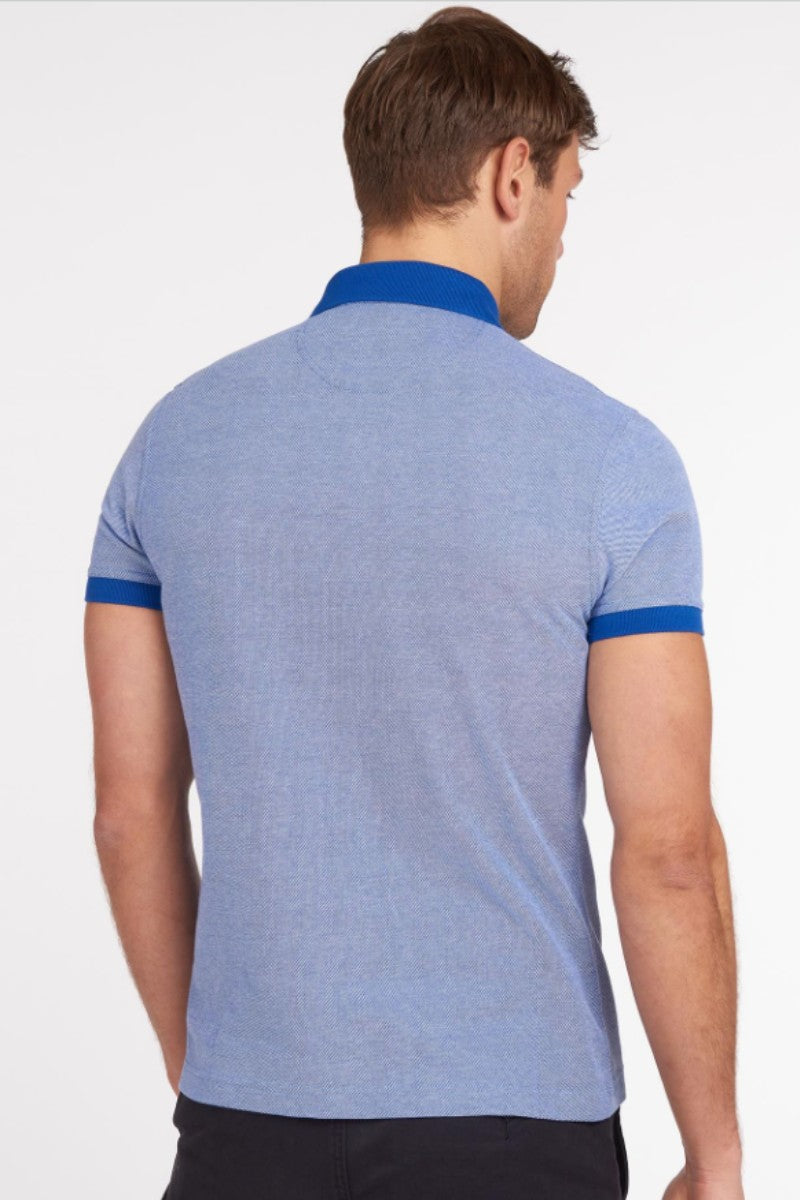 Barbour Essential Sports Polo Blue