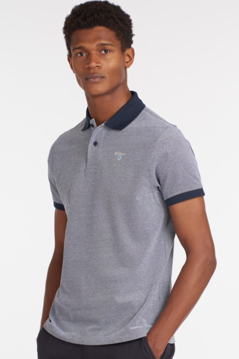 Barbour Essential Sports Polo Midnight