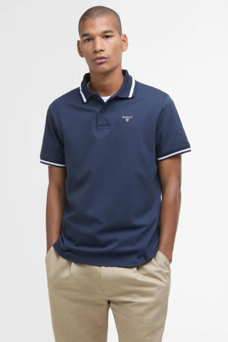Barbour Ferrybridge Polo Navy