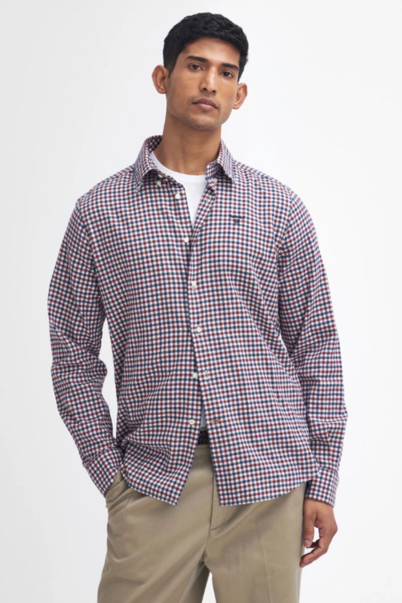 Barbour Finkle Shirt Merlot