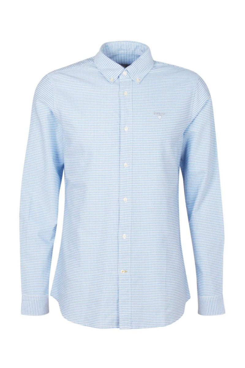 Barbour Gingham Oxford Shirt Blue