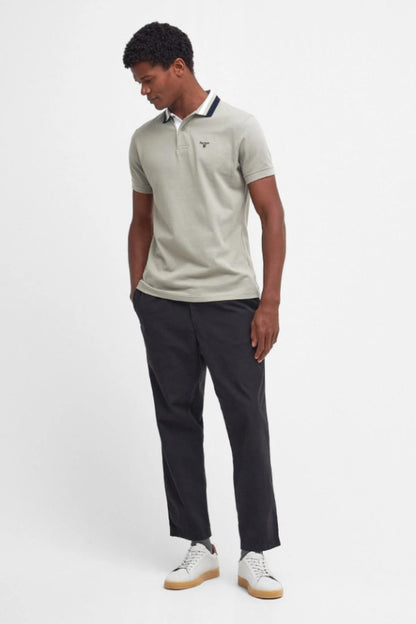 Barbour Hawkeswater Tipped Polo Forest
