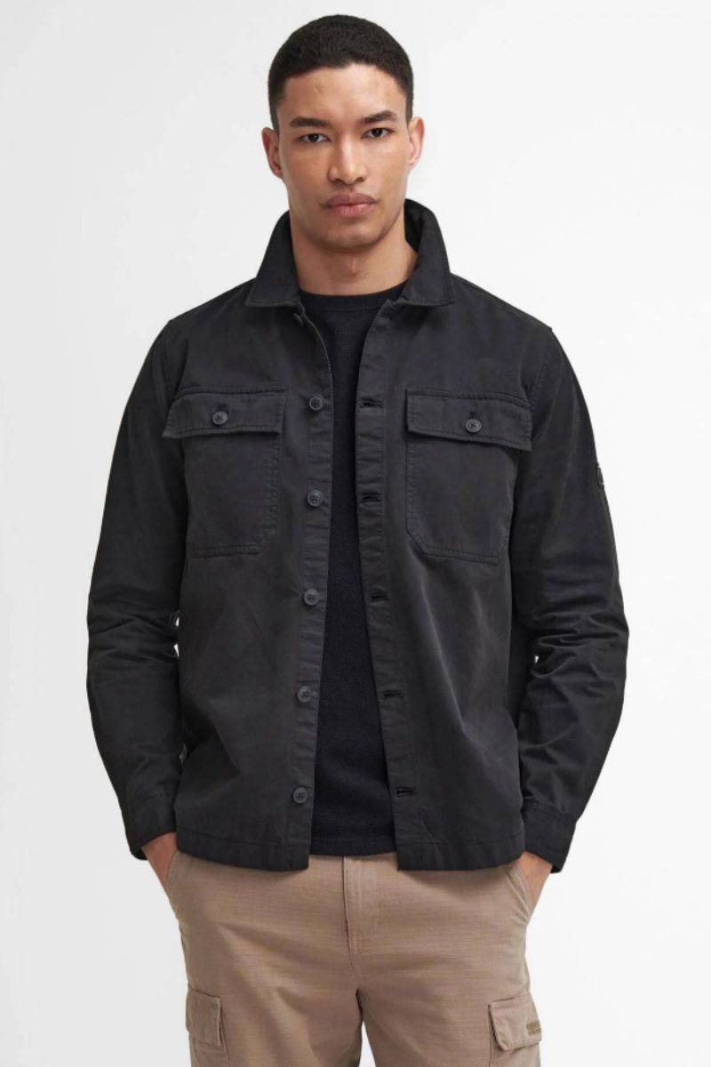 Barbour International Arlo Overshirt Black