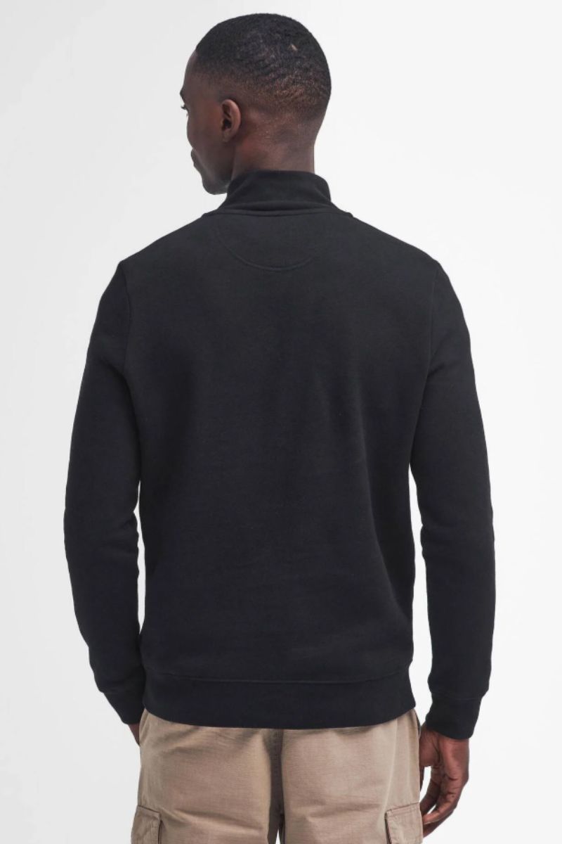 Barbour International Essential Half Zip Black
