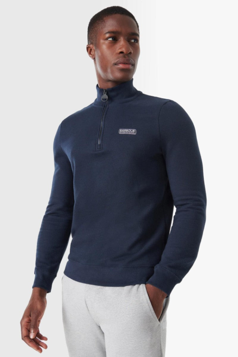 Barbour Intl Essential Half Zip Sweatshirt