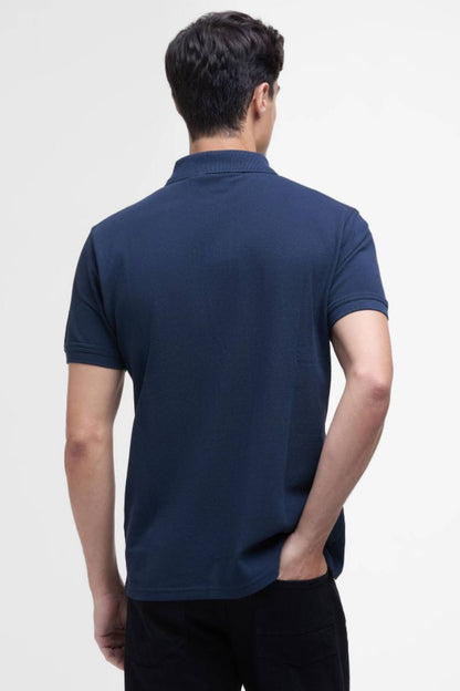 Barbour International Essential Polo Navy