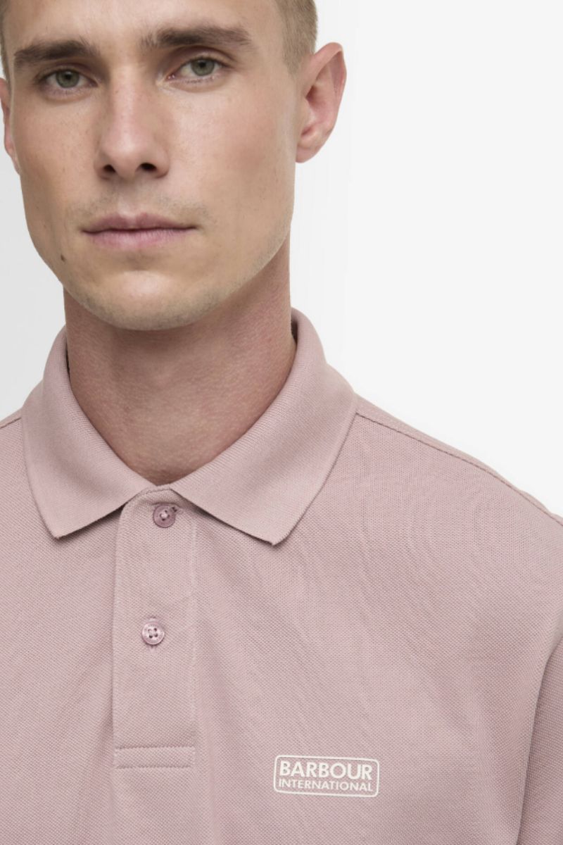 Barbour International Essential Polo Woodrose