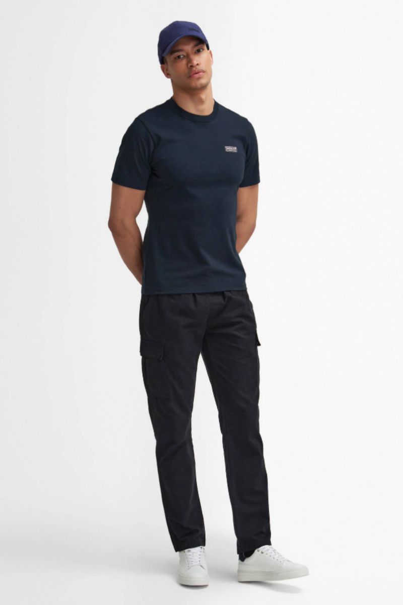 Barbour International Small Logo T-Shirt Navy