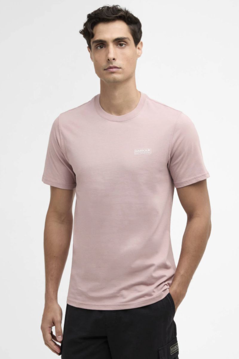 Barbour International Small Logo T-Shirt Woodrose