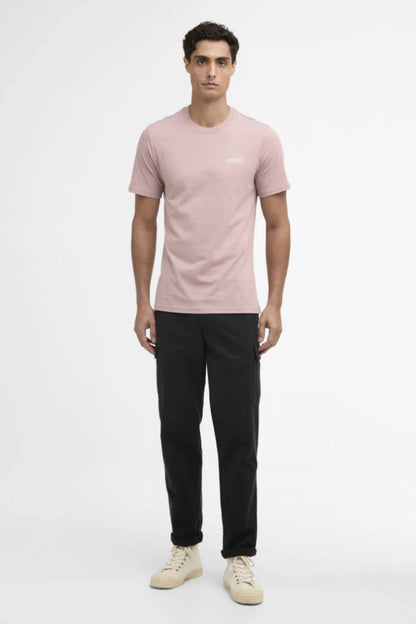 Barbour International Small Logo T-Shirt Woodrose