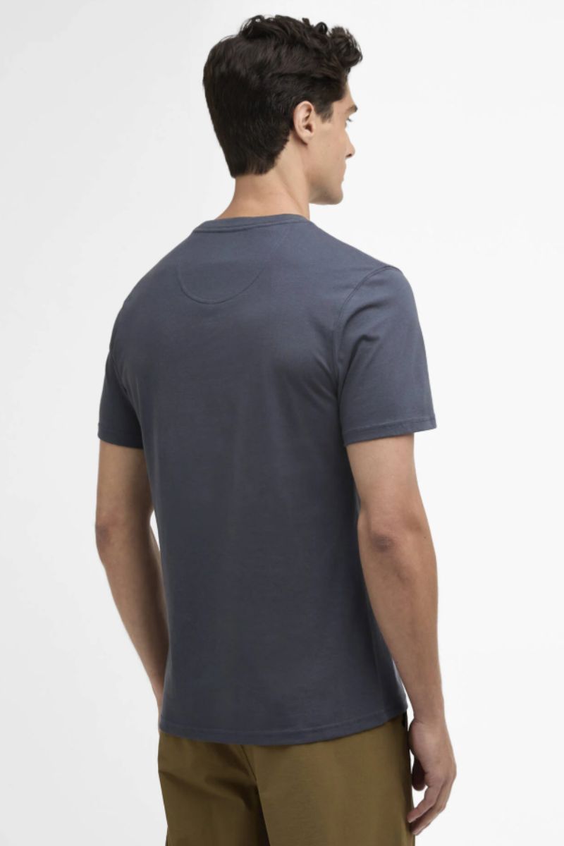 Barbour International Small Logo T-Shirt Storm Grey