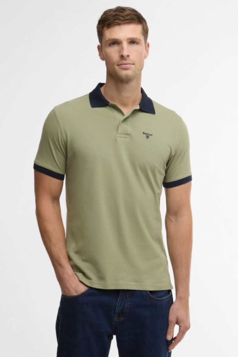 Barbour Lynmouth Polo Laurel