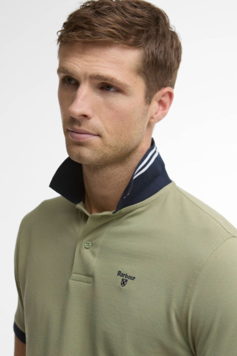Barbour Lynmouth Polo Laurel