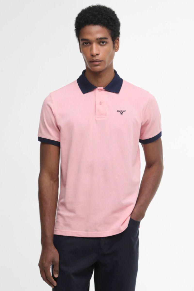 Barbour Lynmouth Polo Mineral Pink