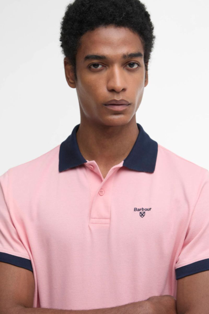 Barbour Lynmouth Polo Mineral Pink