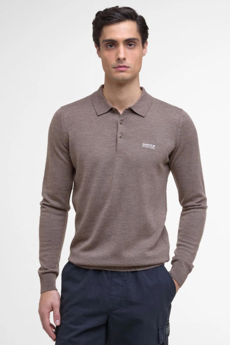 Barbour Intl Merlin Polo Dark Brindle