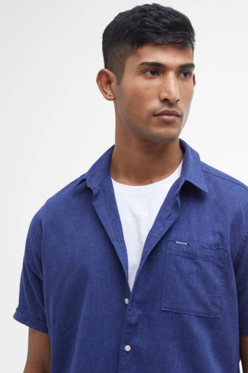 Barbour Nelson Shirt Indigo