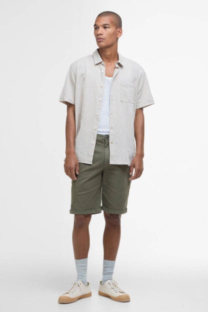 Barbour Nelson Shirt Stone