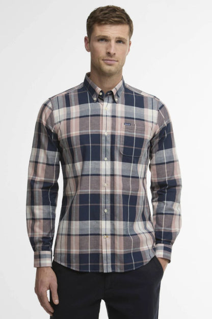 Barbour Newbridge Checked Shirt Navy