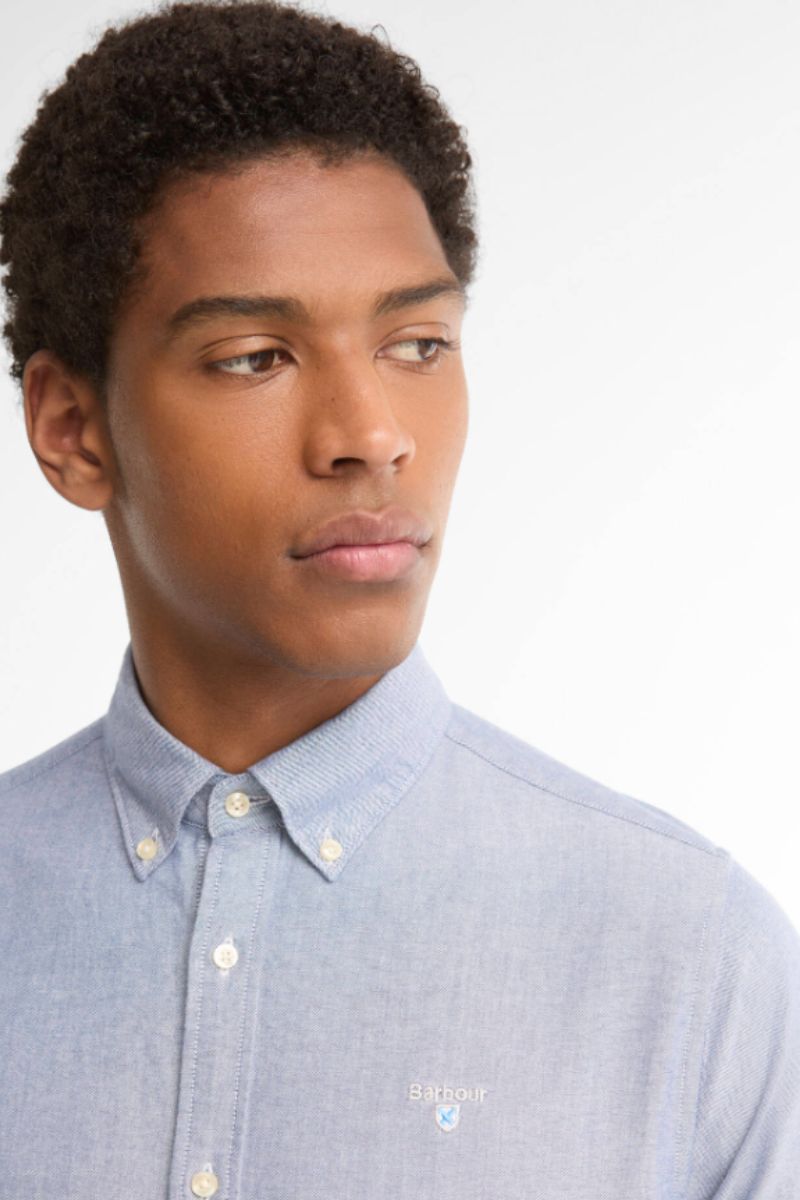 Barbour Oxtown Tailored Shirt Deep Blue