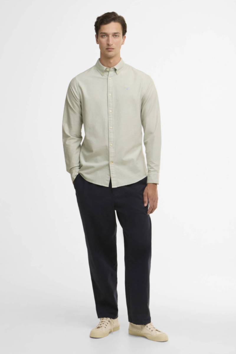 Barbour Oxtown Tailored Shirt Sea Green
