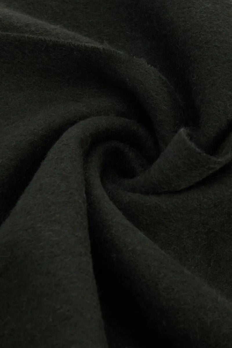 Barbour Plain Lambs Wool Scarf Forest