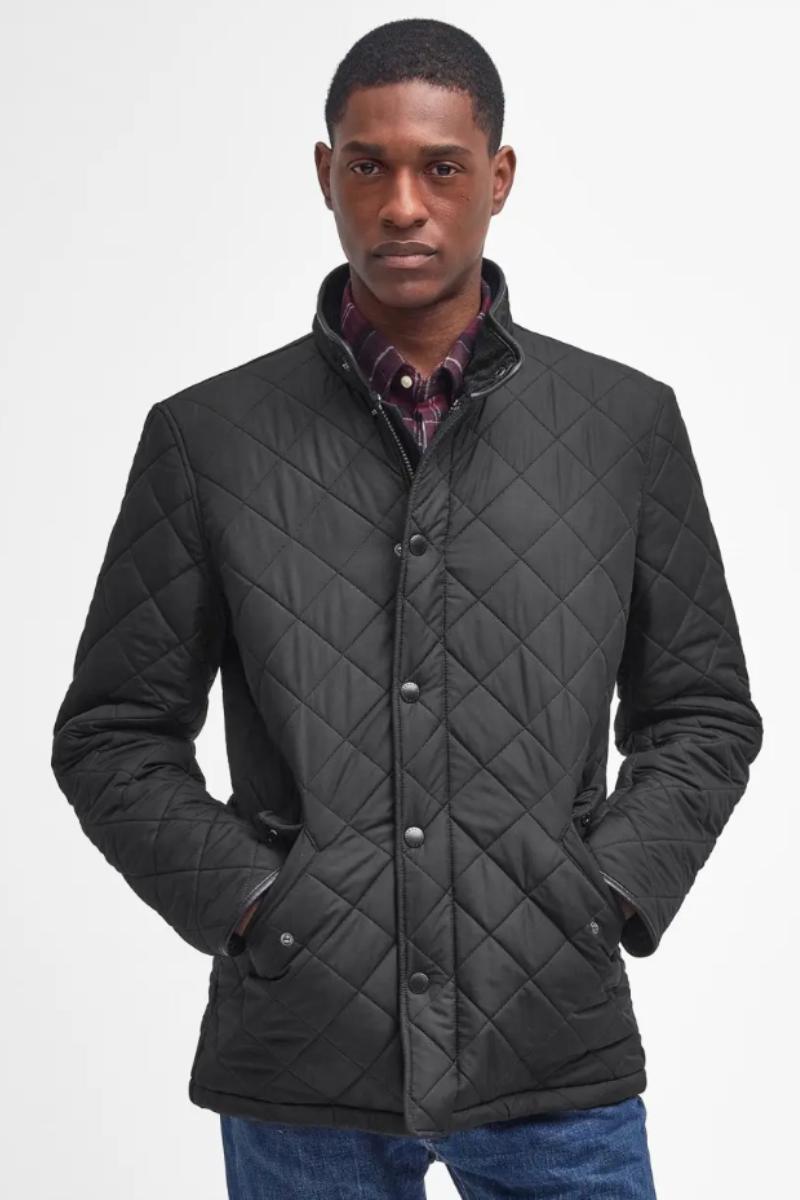 Barbour Powell Jacket Black