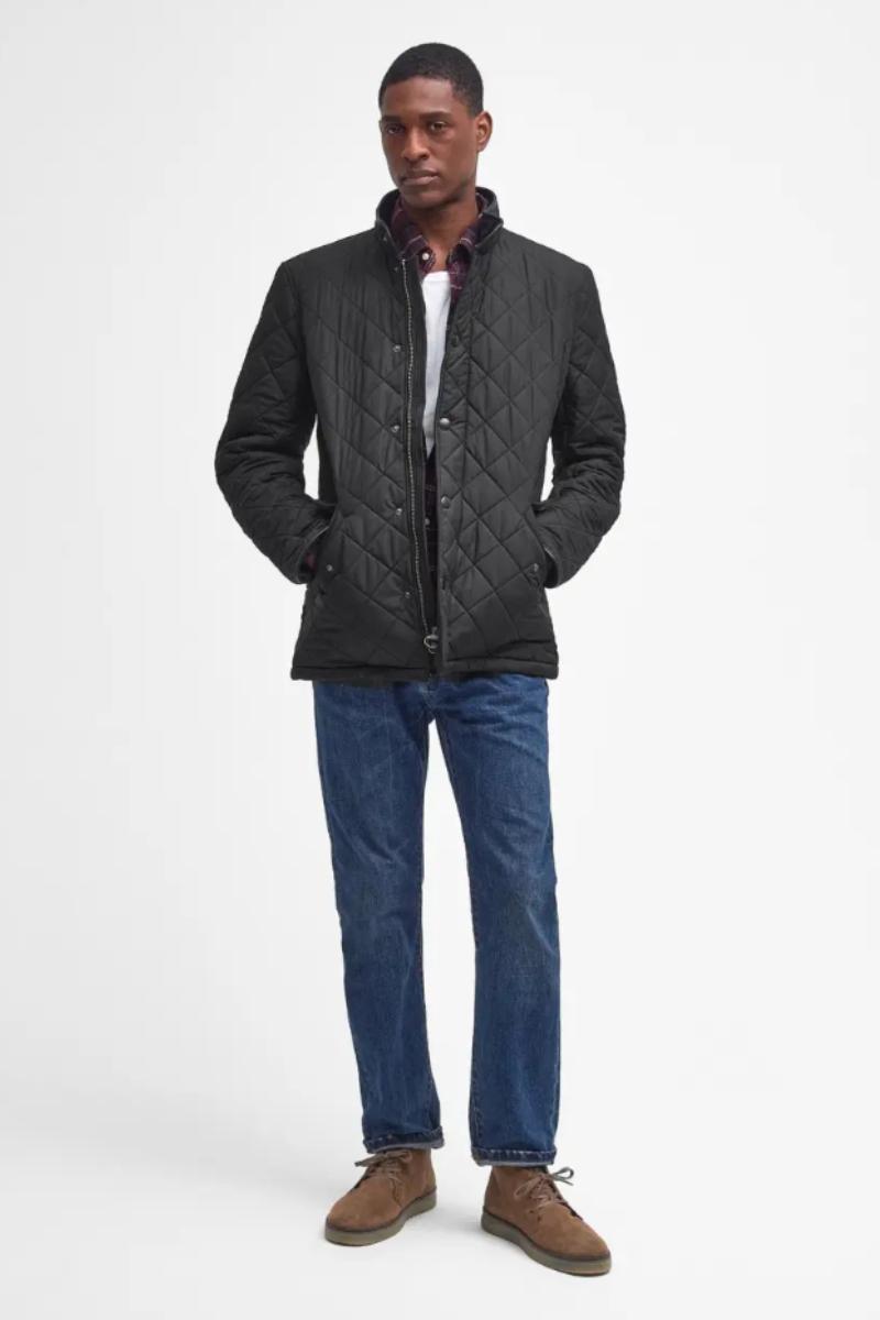 Barbour Powell Jacket Black