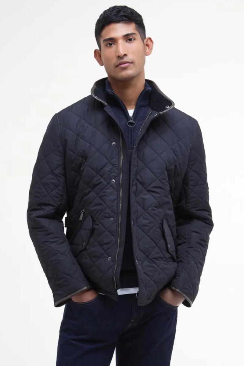 Barbour Powell Jacket Navy
