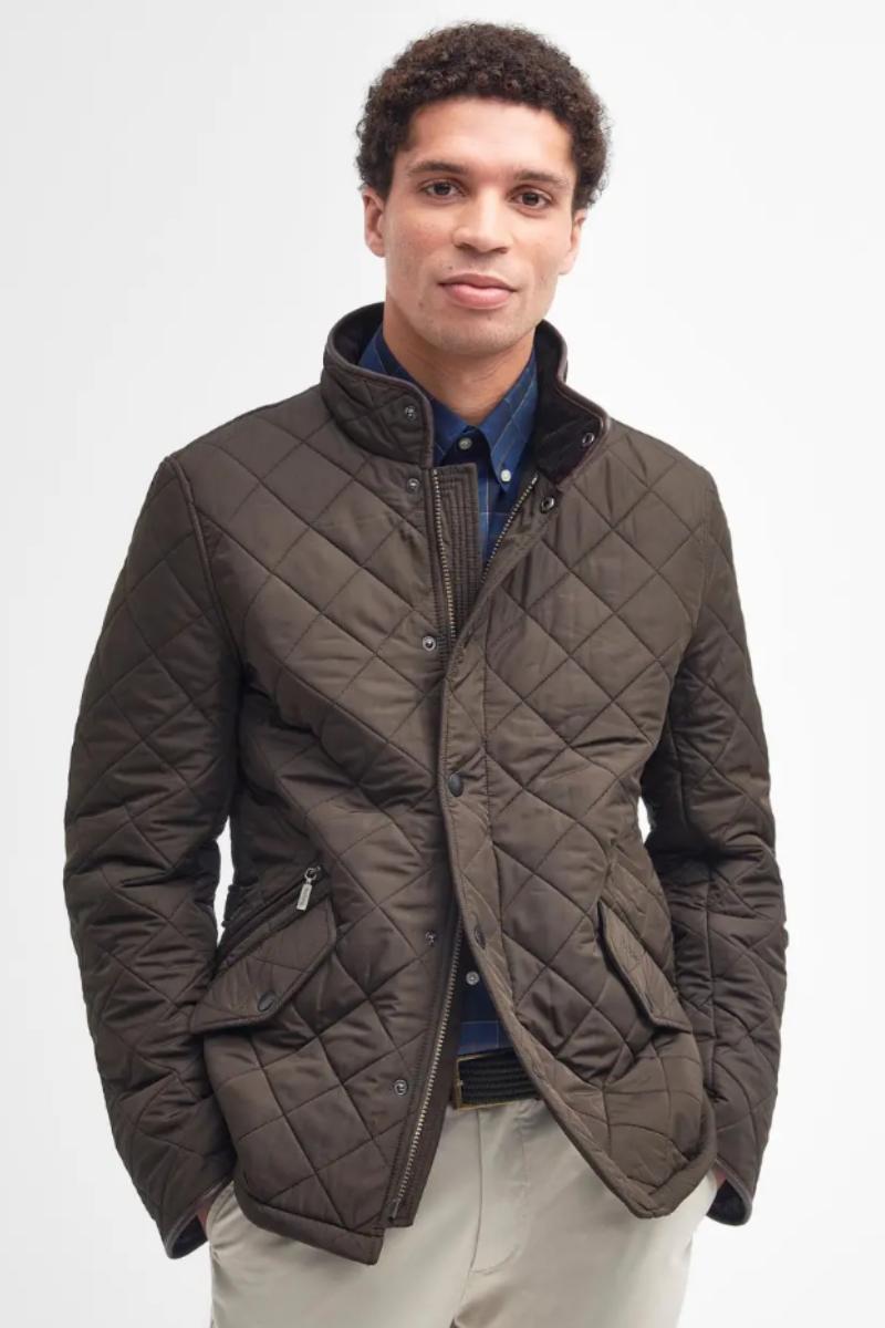 Barbour Powell Jacket Olive