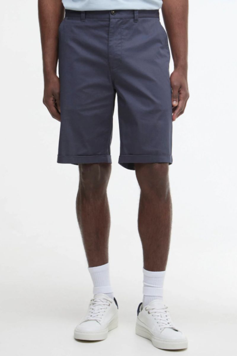 Barbour Smart Chino Shorts Washed Navy