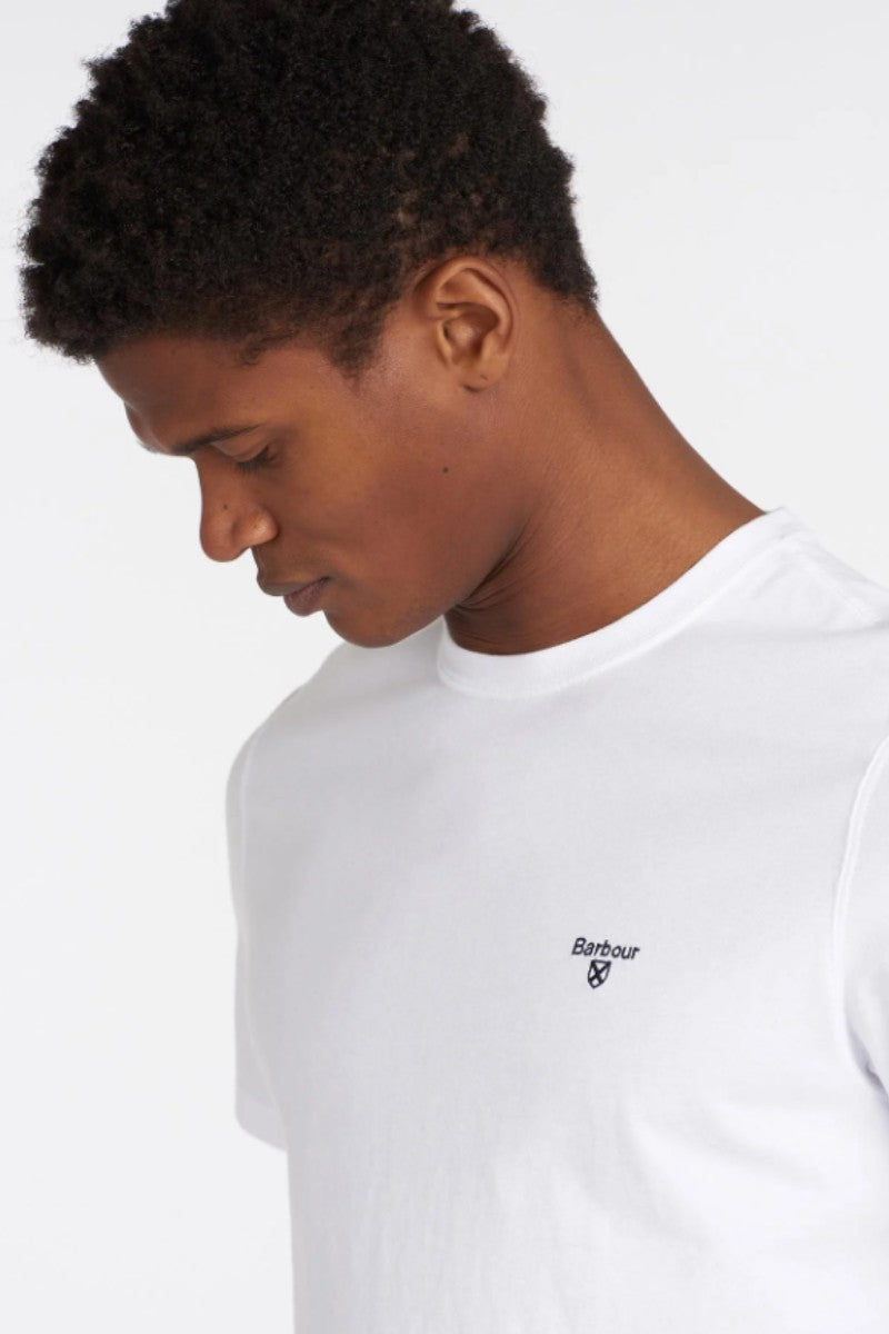 Barbour Essential Sports T-Shirt White