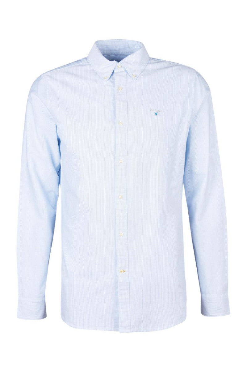 Barbour Stripe Oxford Shirt Blue